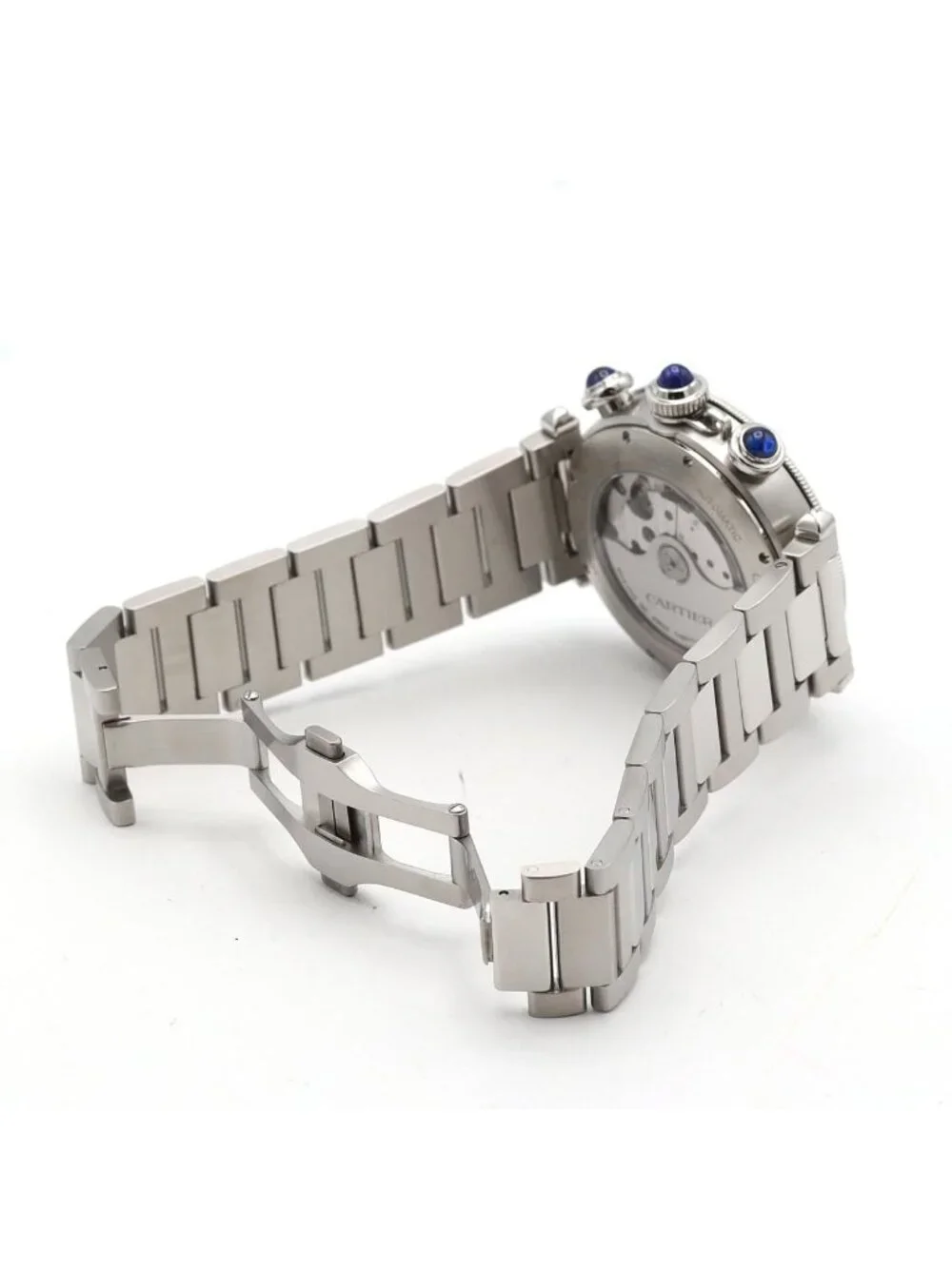 Cartier Pasha de Cartier Chronograph SS Automatic Winding Watch